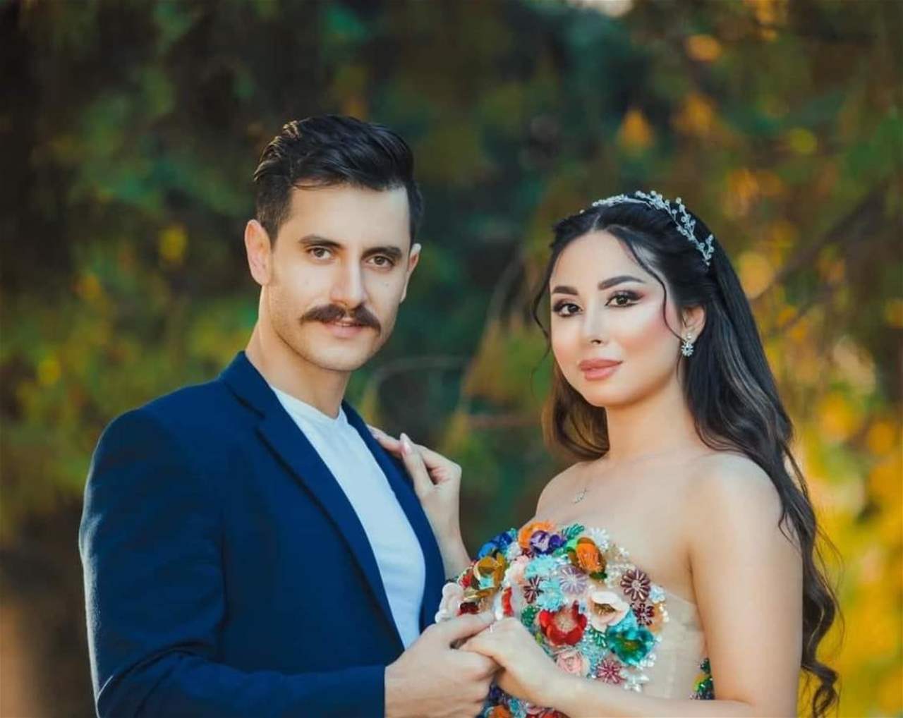  نوار سعد الدين و لارا بدري يحتفلان بزفافهما وسط اجواء مميزة والجمهور يتفاعل