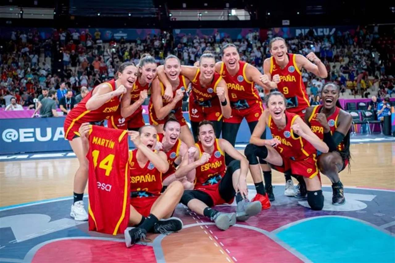 فيديو - اسبانيا الى نهائي أوروبا لكرة السلة 