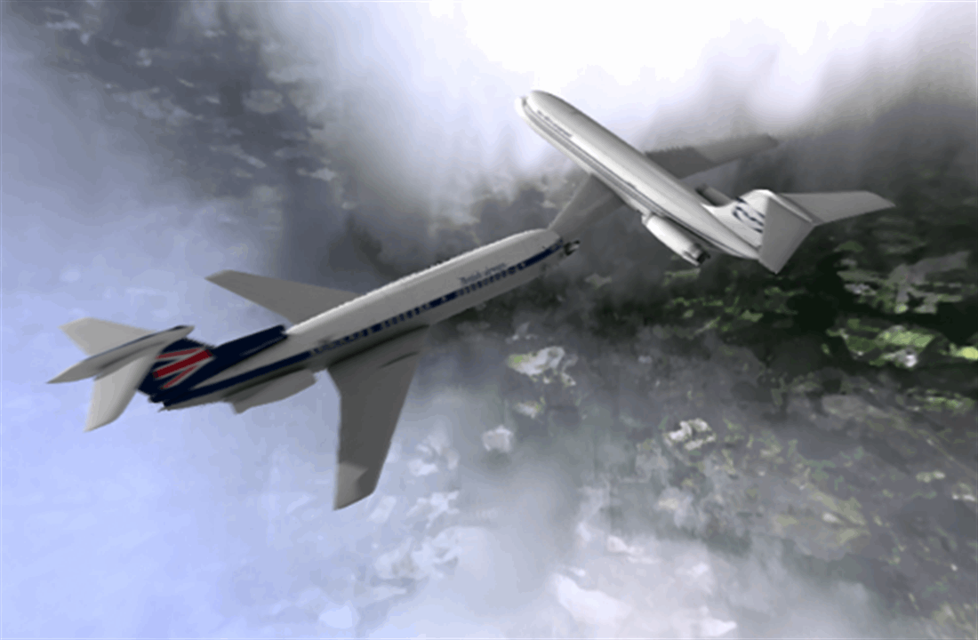 بالفيديو.. لحظة تصادم طائرتين في مطار هانوي الدولي