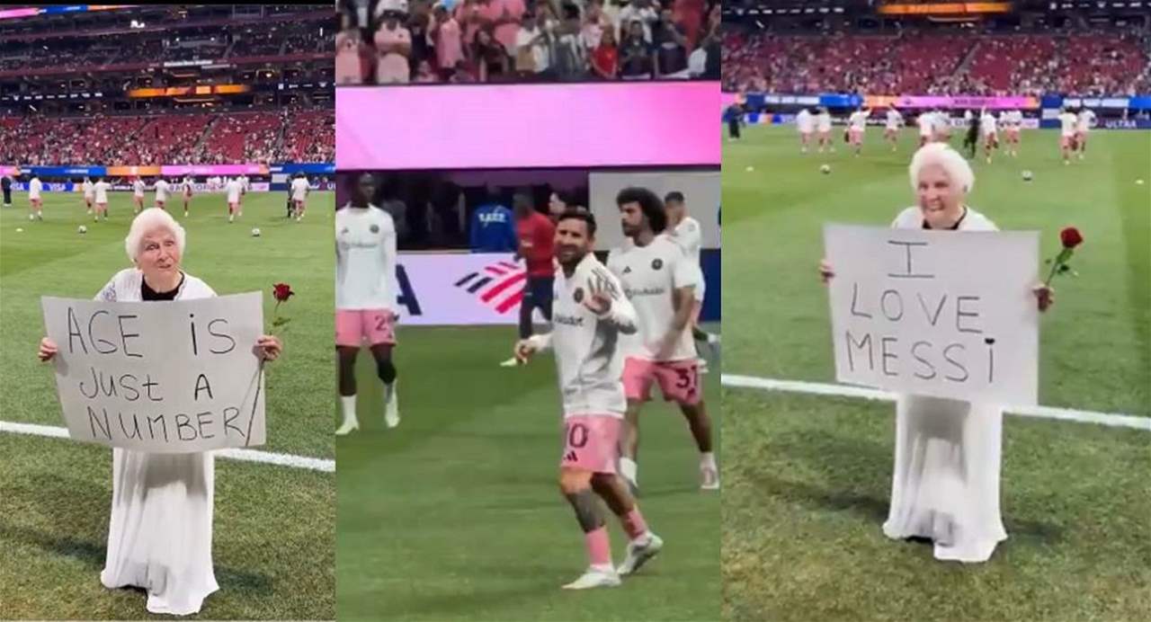 فيديو - &quot;العمر مجرد رقم&quot;، ما هي قصة &quot;العجوز&quot; العاشقة لميسي؟