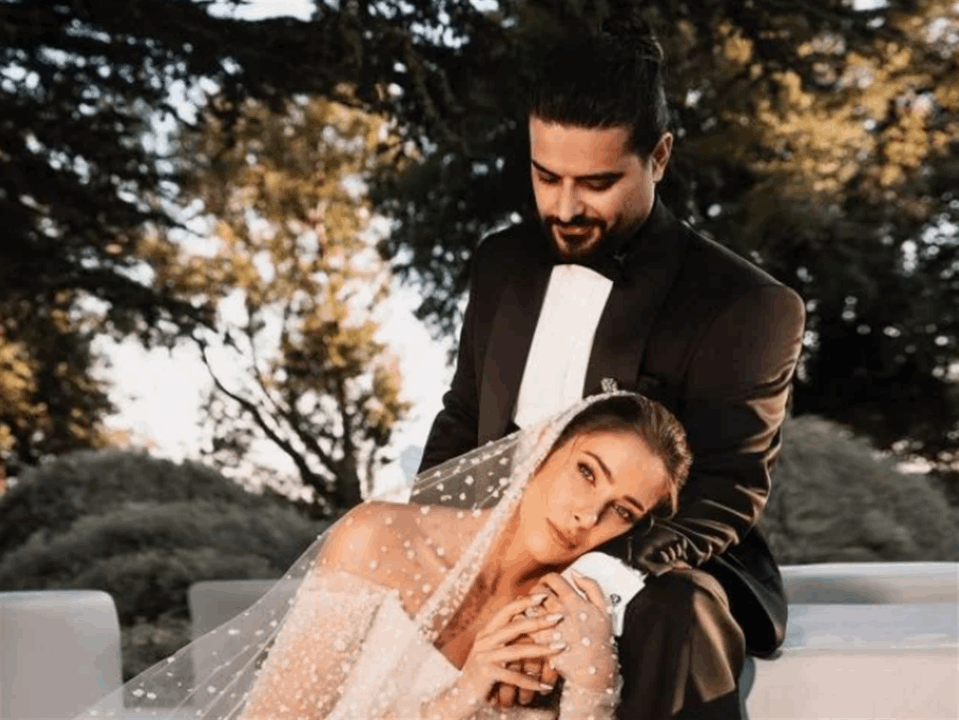 دانييلا رحمة تحتفل بذكرى زواجها الأولى من ناصيف زيتون بفيديو خاص من زفافها