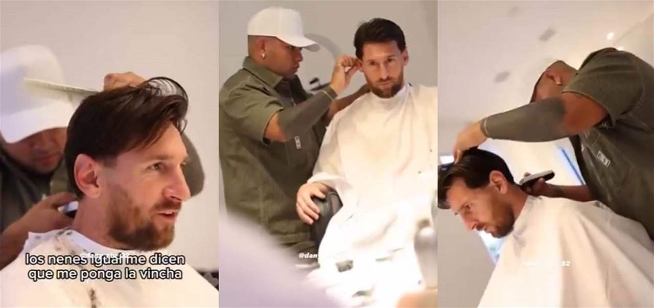 فيديو - الحلاّق يكشف كواليس حلاقة شعر الأسطورة ميسي 