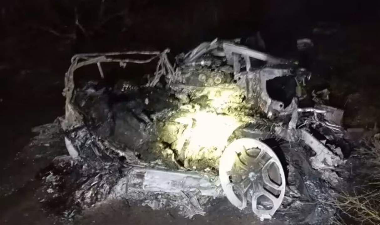 فيديو وثٌّق النيران تلتهم سيارة ديوغو جوتا وشقيقه