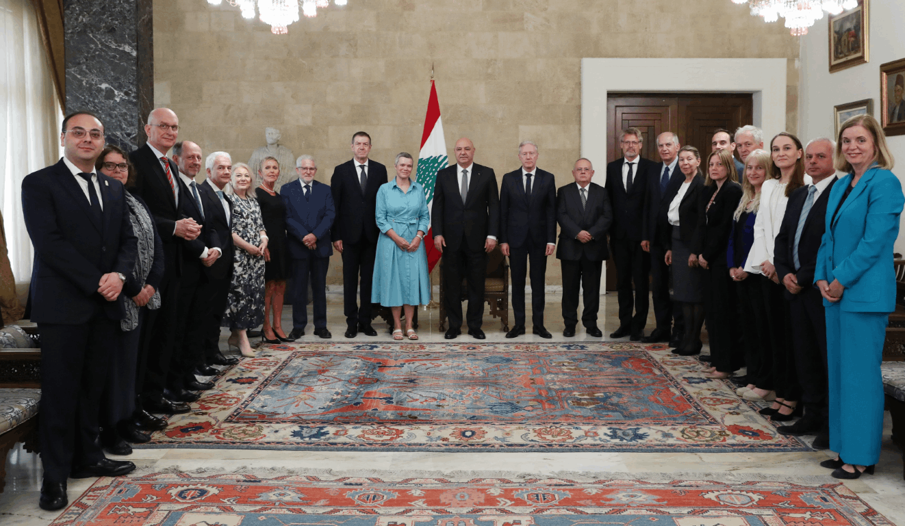 الرئيس عون: نطالب الاتحاد الأوروبي بدعم لبنان في استعادة كامل أراضيه