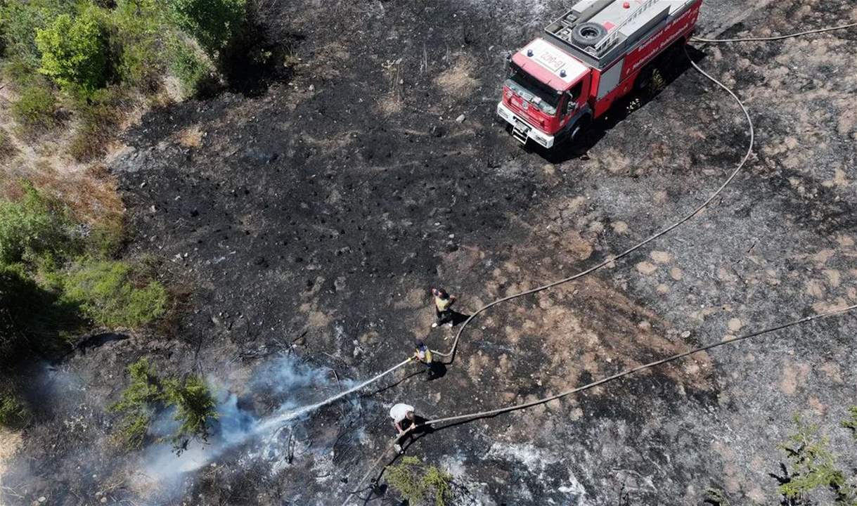 حرائق اللاذقية في سوريا: استمرار عمليات التبريد الشامل