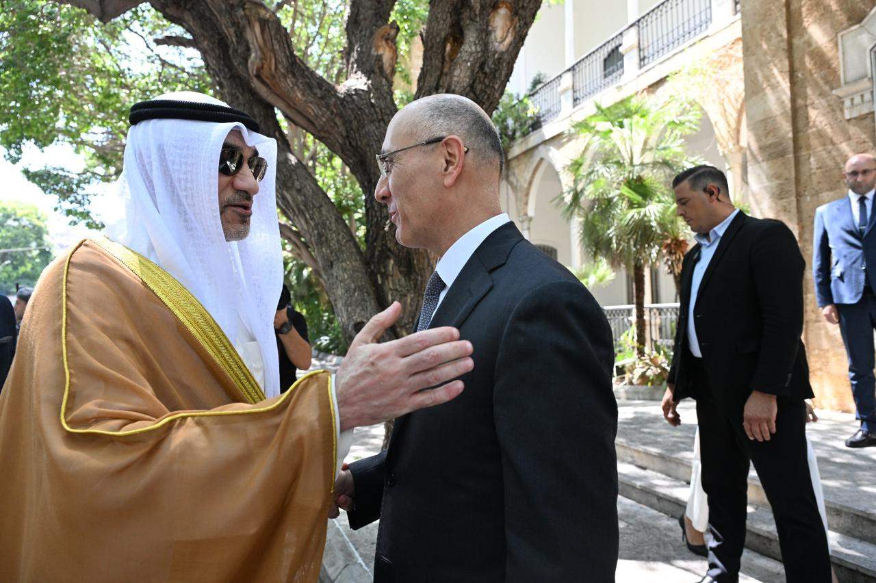 الحجار استقبل نظيره الكويتي: دولة الكويت لم تتأخر عن دعم لبنان وهي حاضرة دوما ولها أياد بيضاء