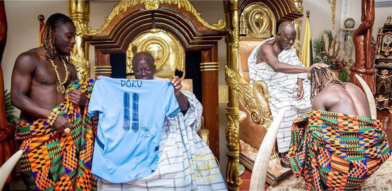 نجم مانشستر سيتي ينال بركة &quot;الأشانتي&quot; في غانا 