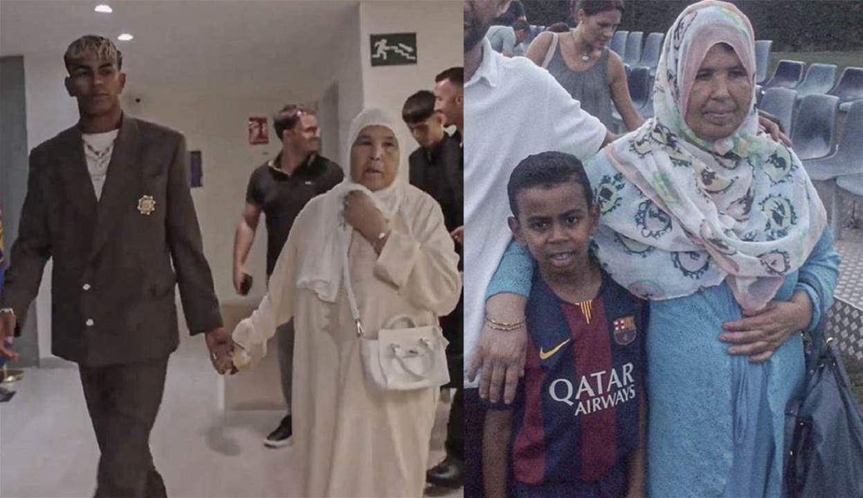 فيديو - كلام مؤثر للامين يامال عن جدّته