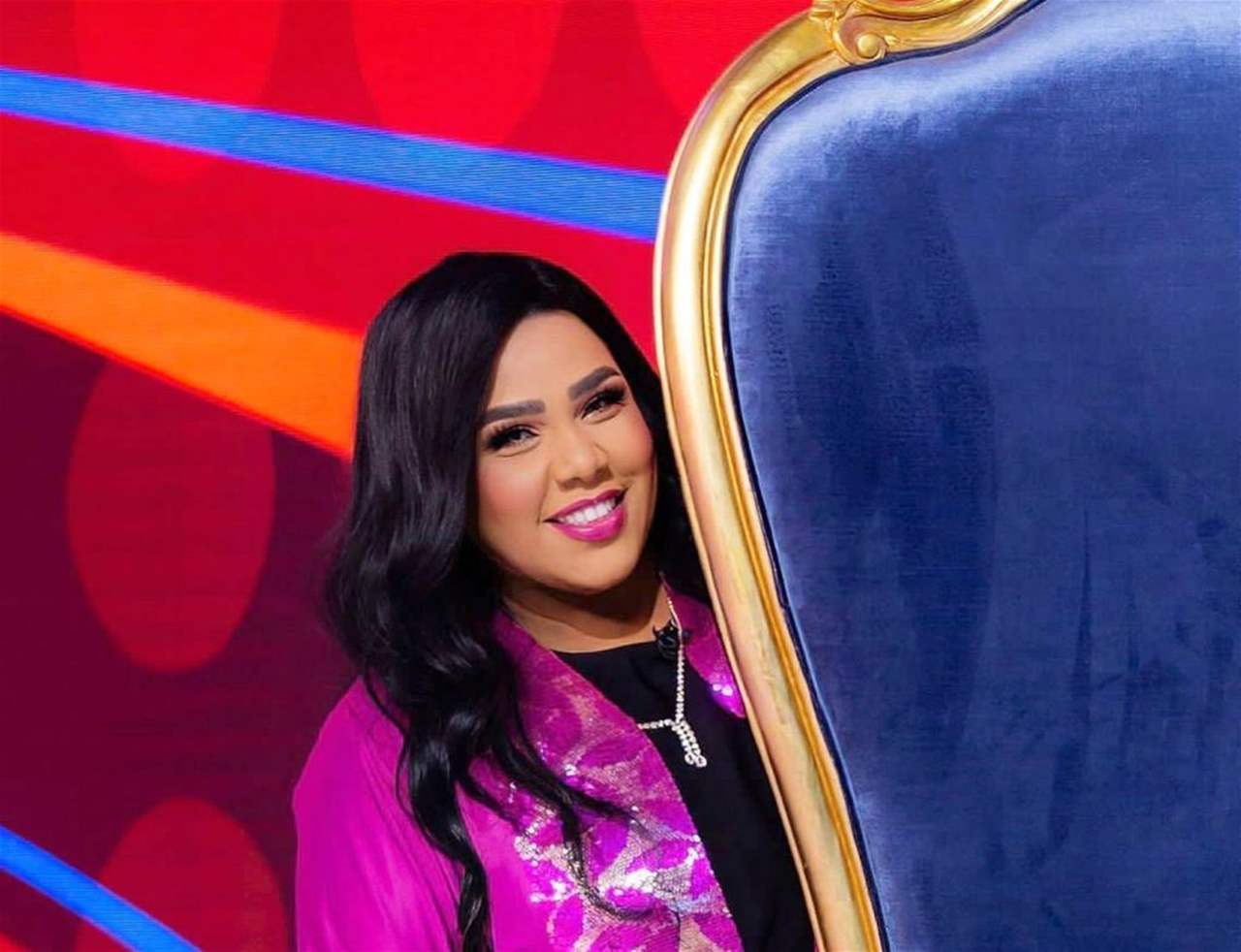 شيماء سيف تنجو من حادث سير مروع 