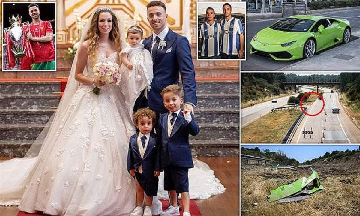 صور - أرملة جوتا في ذكرى مرور شهر على زواجهما