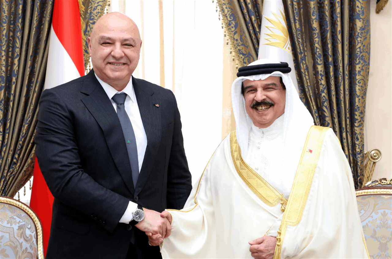&quot;بعثة دبلوماسية بحرينية دائمة في بيروت&quot;.. إليكم تفاصيل لقاء الرئيس عون وملك البحرين