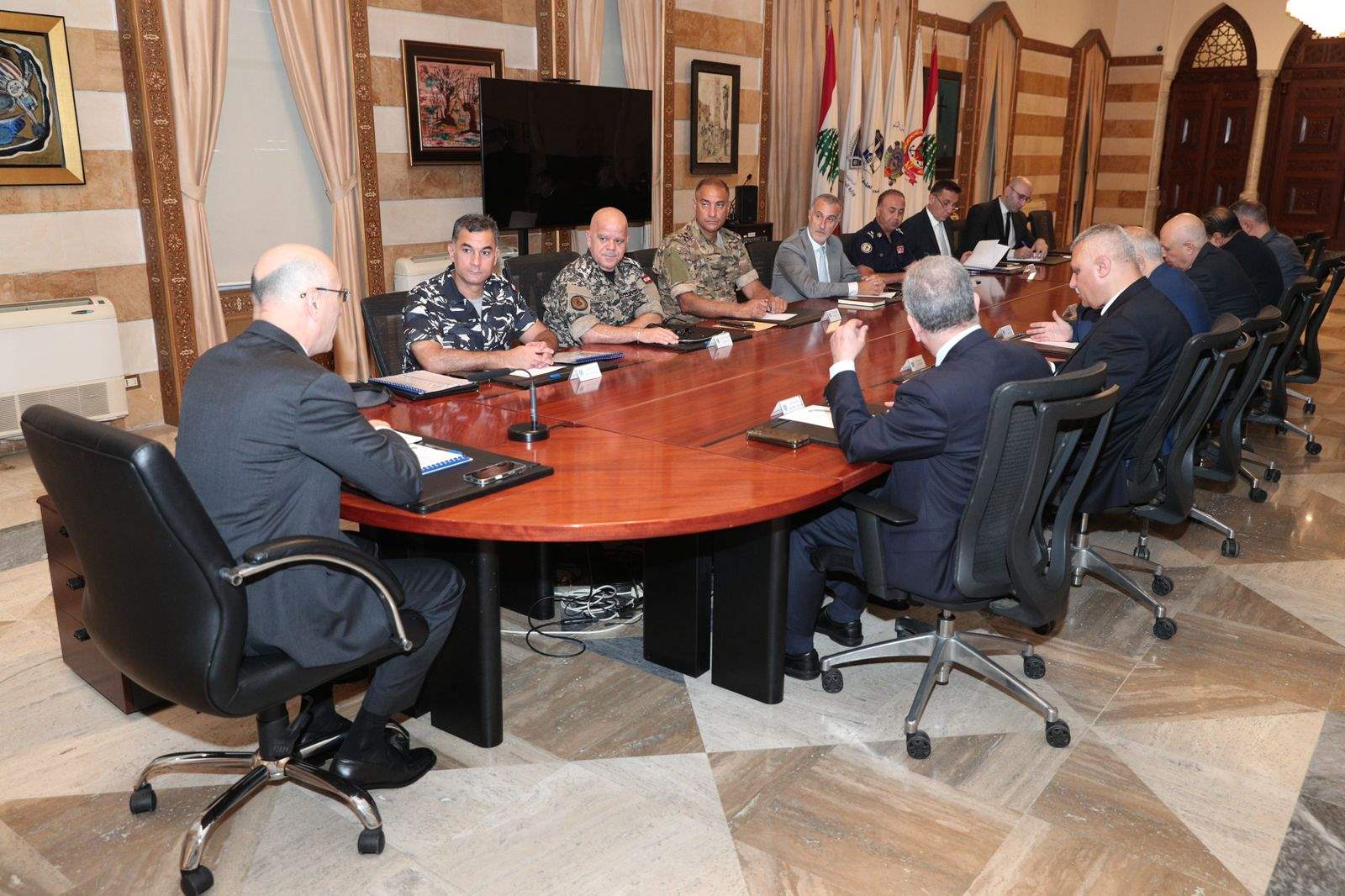 اجتماع لمجلس الأمن الداخلي في وزارة الداخلية