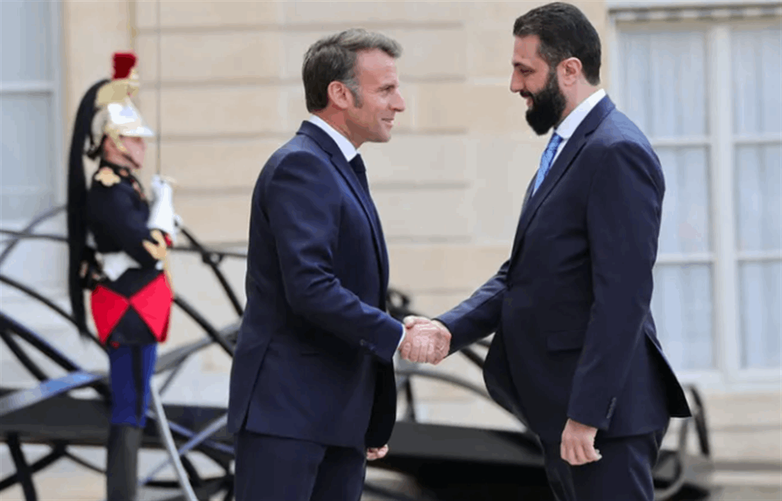 &quot;لضرورة تجنّب العنف في سوريا&quot;.. تفاصيل محادثة ماكرون والشرع! 