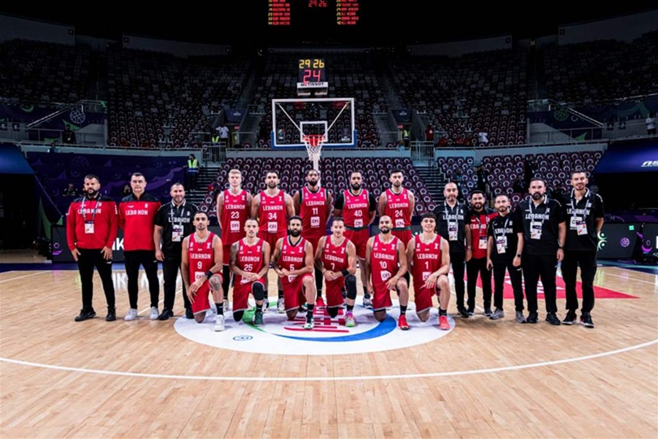 كأس آسيا لكرة السلة: لبنان يفوز على قطر (84-80)