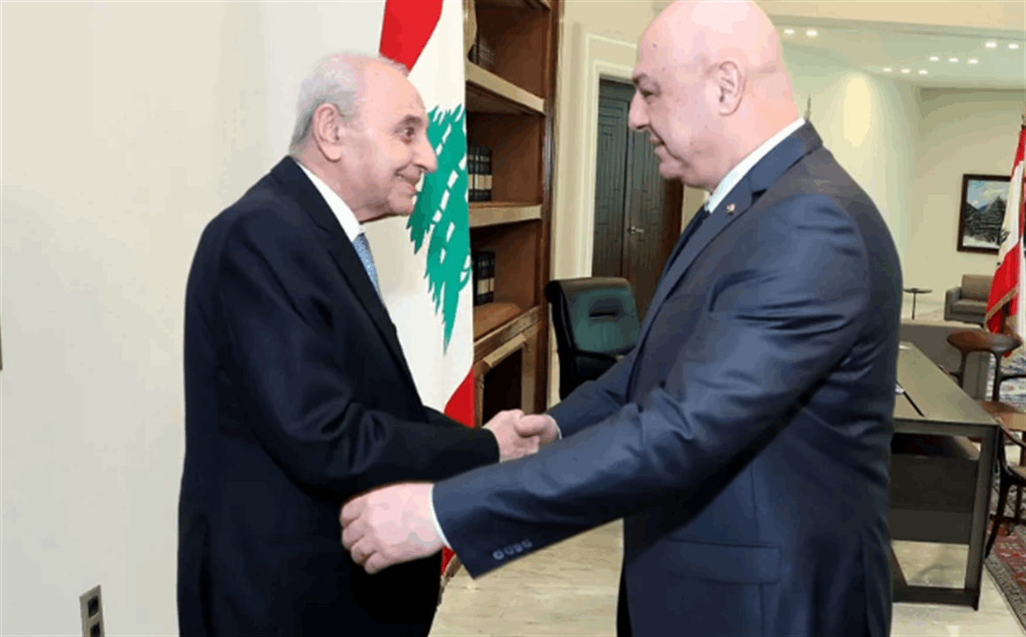 &quot;عدم تفجير مجلس الوزراء&quot;.. هذا ما أكده بري لعون! (نداء الوطن) 