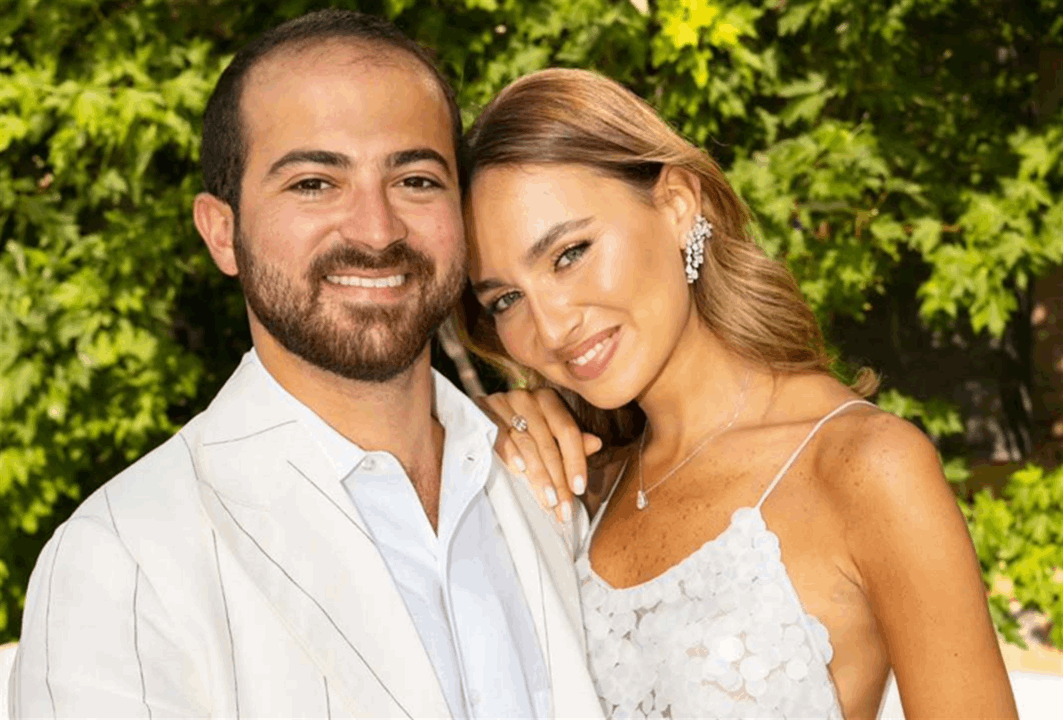 جوليا بطرس و الياس بو صعب يحتفلان بخطوبة ابنهما بأجواء راقية