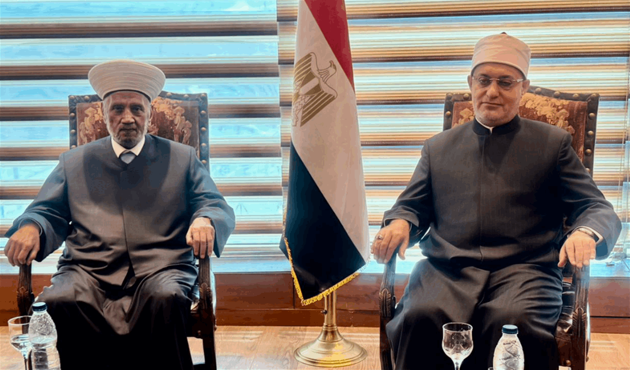 قبيل مغادرته الى القاهرة... دريان: لا تبنوا الوطن بالتخوين والتصعيد