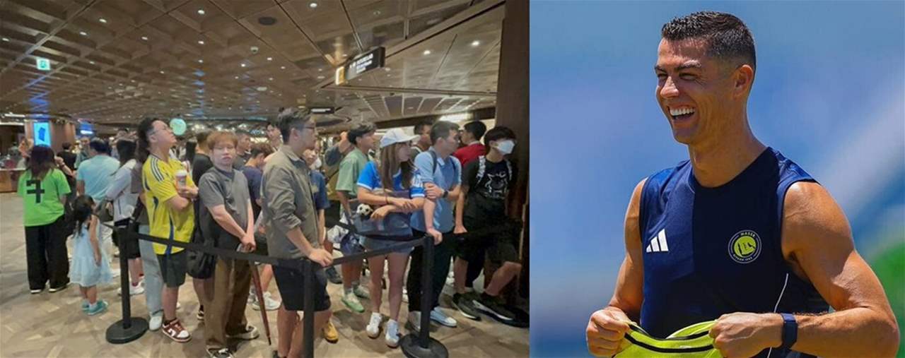 فيديو - رونالدو يفاجئ محبيه في متحفه في هونغ كونغ