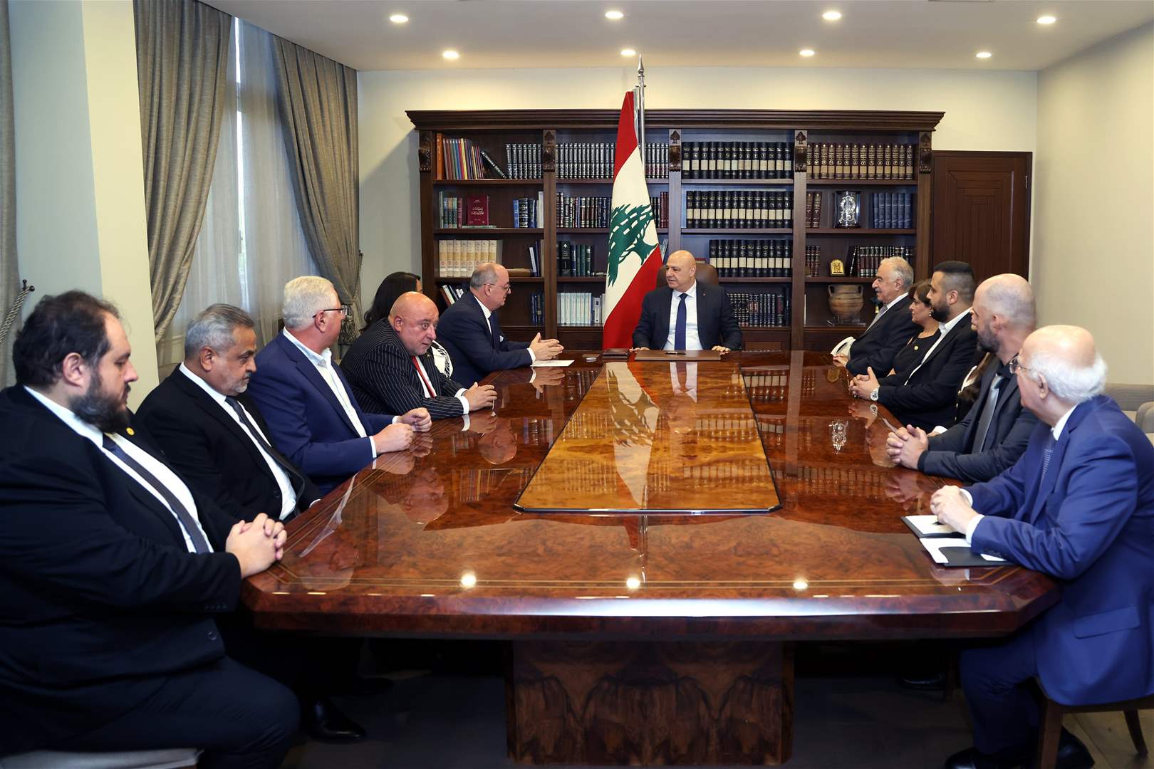 الرئيس عون: العمل جارٍ على إنجاز مشروع الحكومة الإلكترونية