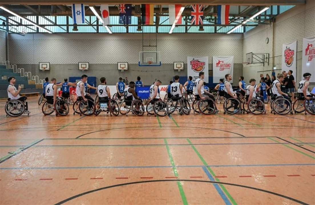 لاعبو بريطانيا على الكراسي المتحركة أداروا ظهرهم للنشيد الإسرائيلي 