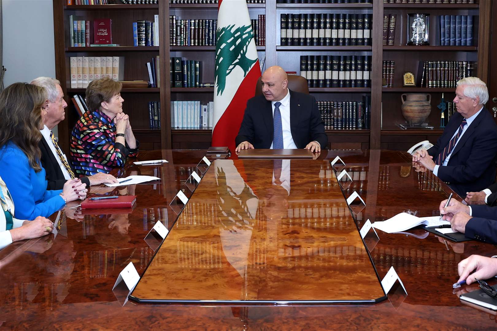 الرئيس عون: لبنان ملتزم بورقة الاعلان المشتركة الأميركية- اللبنانية التي أقرتها الحكومة 