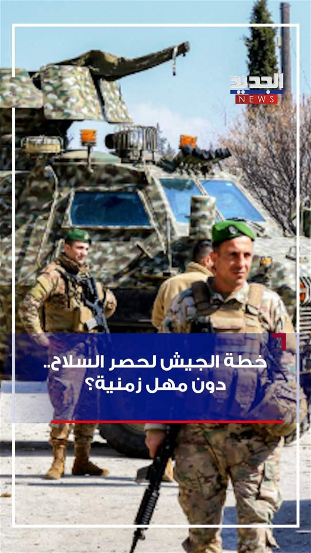 خطة الجيش لحصر السلاح.. دون مهل زمنية؟ (فيديو)