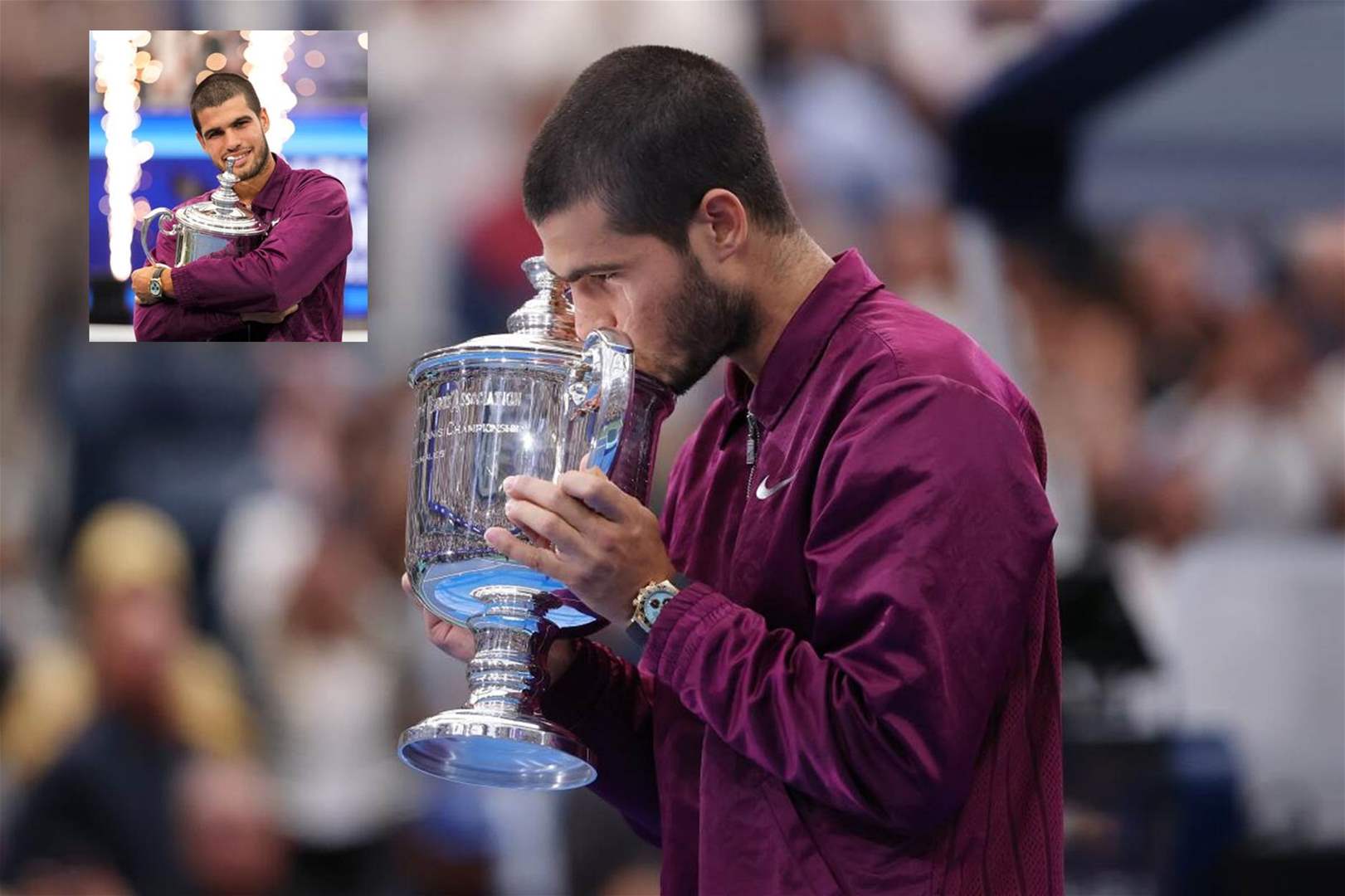 فيديو - ترامب يتسبب بفوضى في نهائي فلاشينغ ميدوز