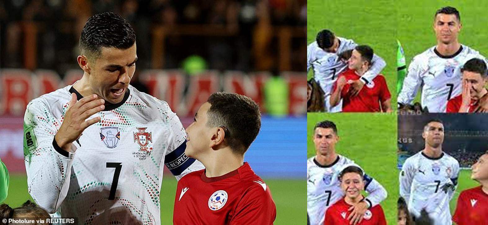  فيديو - رونالدو يوجّه رسالة مؤثّرة إلى صديقه الجديد