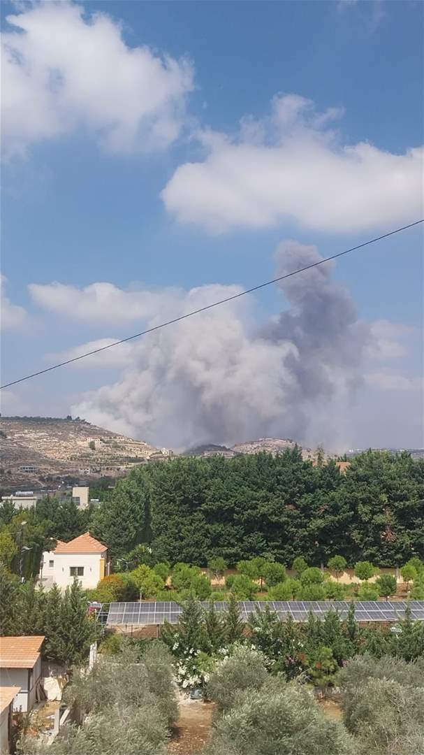 غارات اسرائيلية على أطراف بلدة انصار (فيديو) 