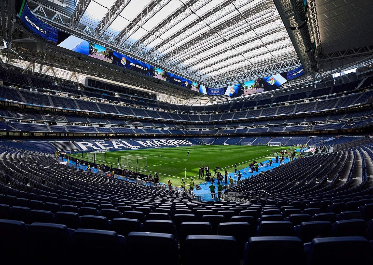 فيديو - مشاكل جديدة في ملعب سانتياغو برنابيو