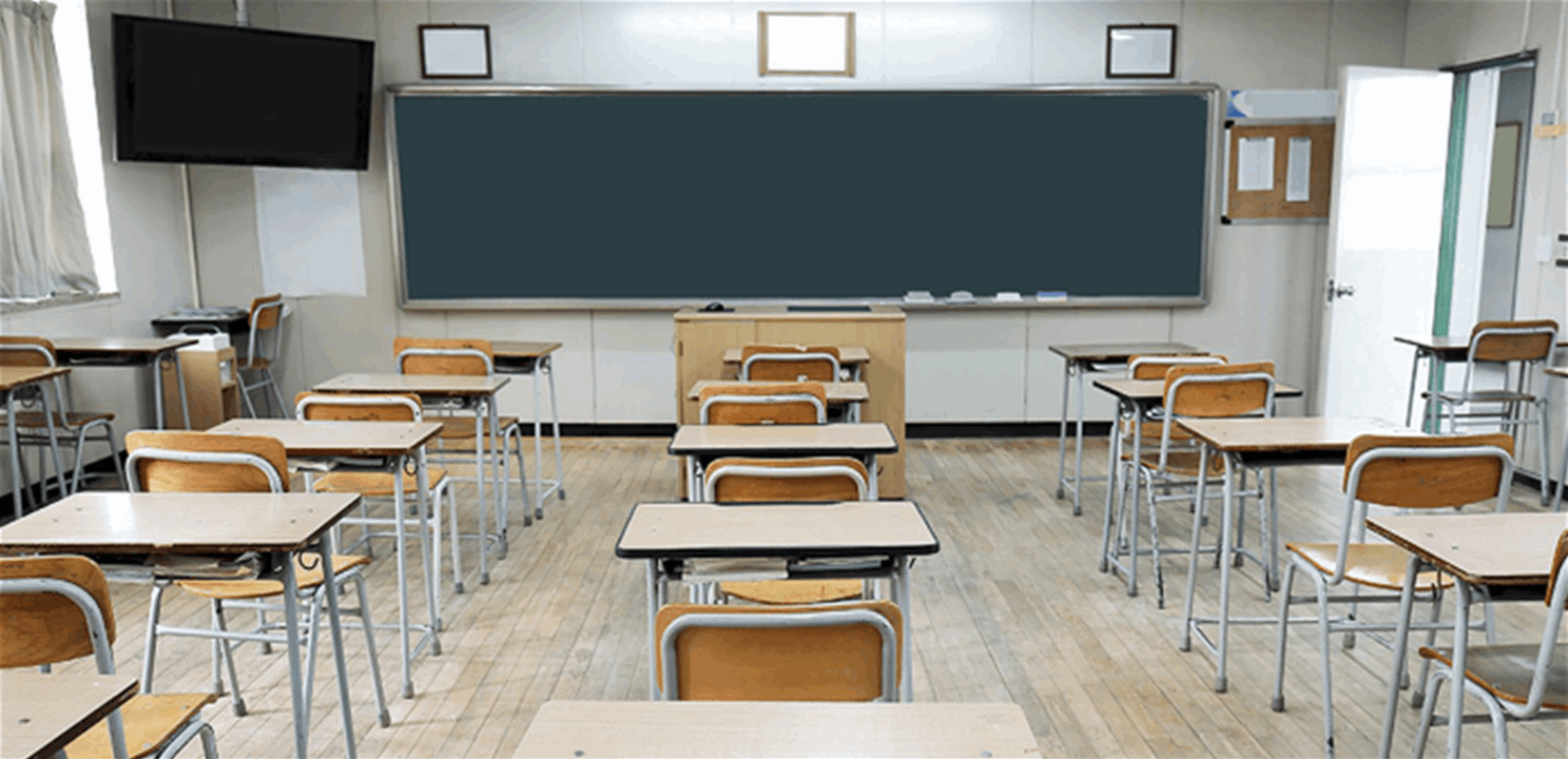 انهيار سقف مدرسة في صيدا والطلاب ينجون بأعجوبة (صورة) 