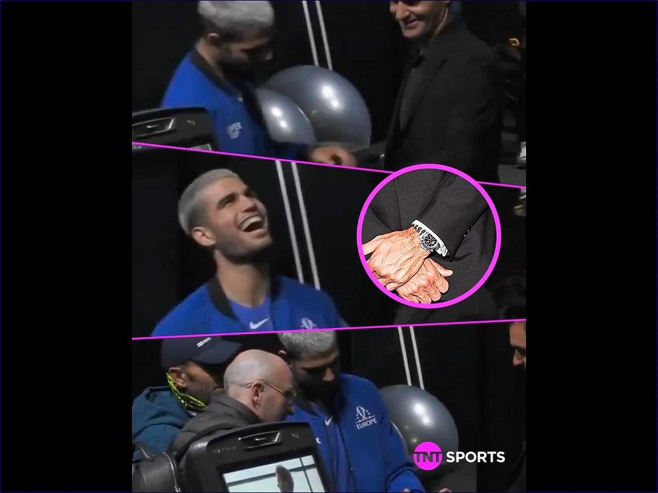 ثمنها 1.5 مليون دولار: فيدرر يعرض &quot;رولكس دايتونا&quot; أمام ألكاراز