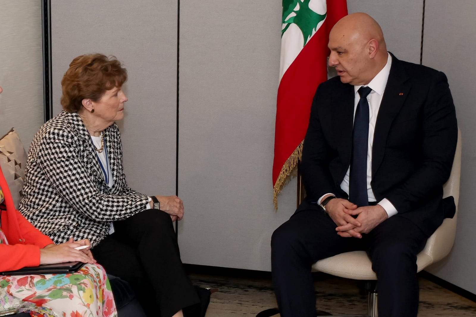 عون التقى السيناتور شاهين: التطور الإيجابي سيساعد على زيادة المساعدات