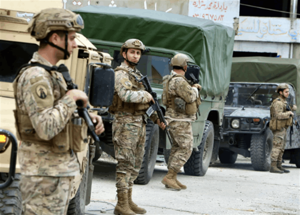 سلسلة عمليات أمنية لملاحقة مطلوبين خطيرين في بعلبك.. بيان للجيش! 