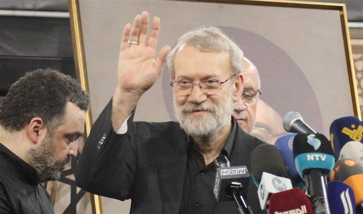 لاريجاني التقى قاسم: إيران حاضرة لدعم لبنان 