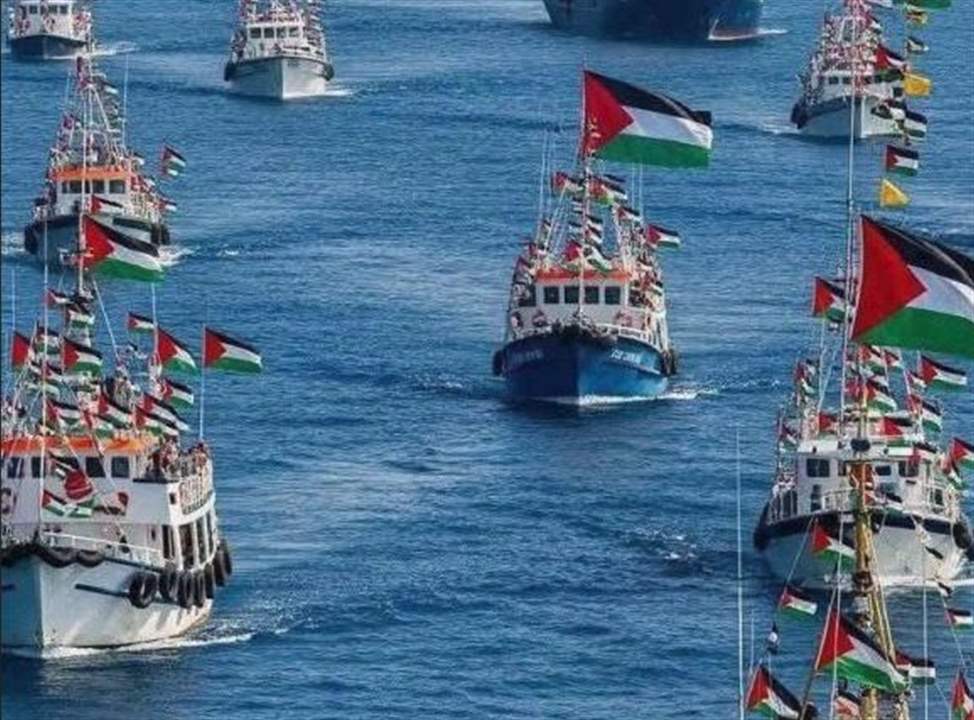 لأول مرّة سفينة مدنية في غزة (شاهد الفيديو)