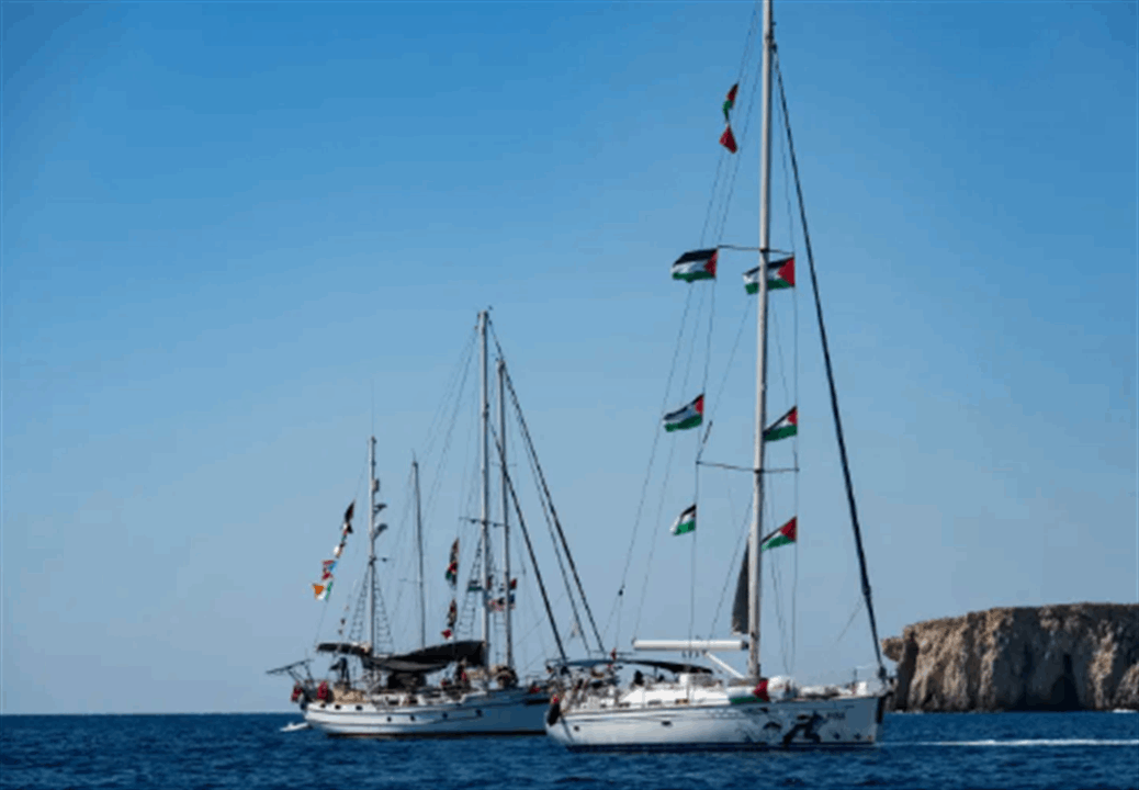 &quot;لبنانية&quot;.. على متن &quot;أسطول الصمود&quot; (صورة)