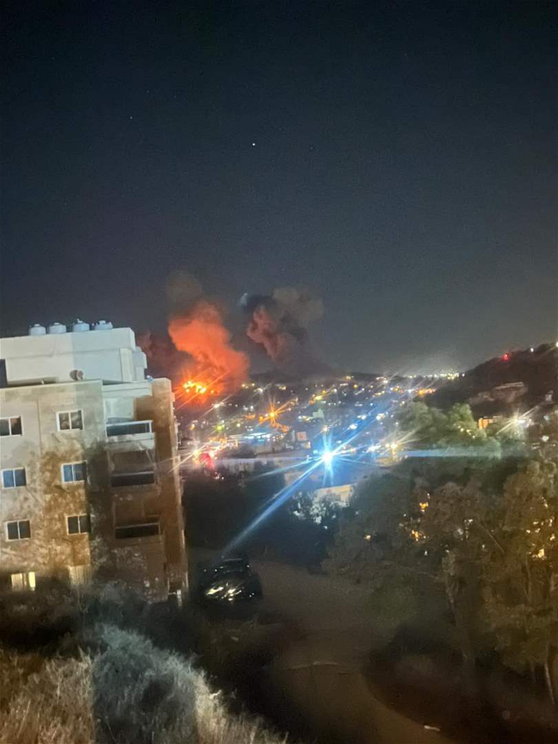 غارات ليلية تهز الجنوب.. وبيان للجيش الإسرائيلي (فيديو) 