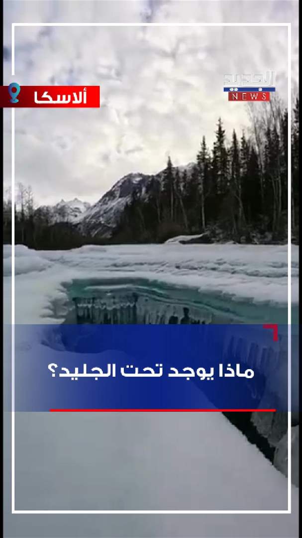 ماذا يوجد تحت الجليد؟ (فيديو)
