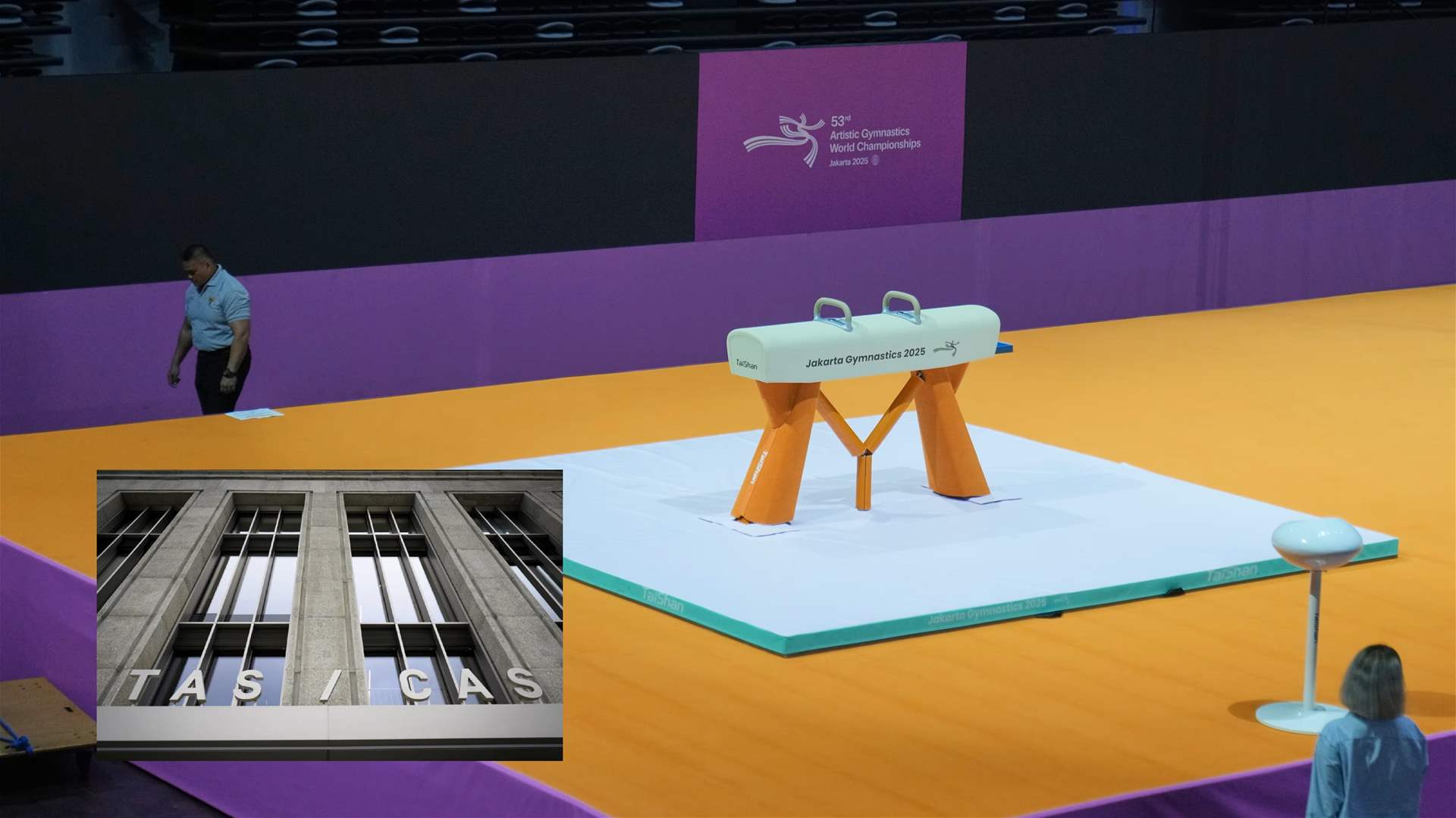 كاس تضع حدّا لمشاركة إسرائيل في مونديال الجمباز