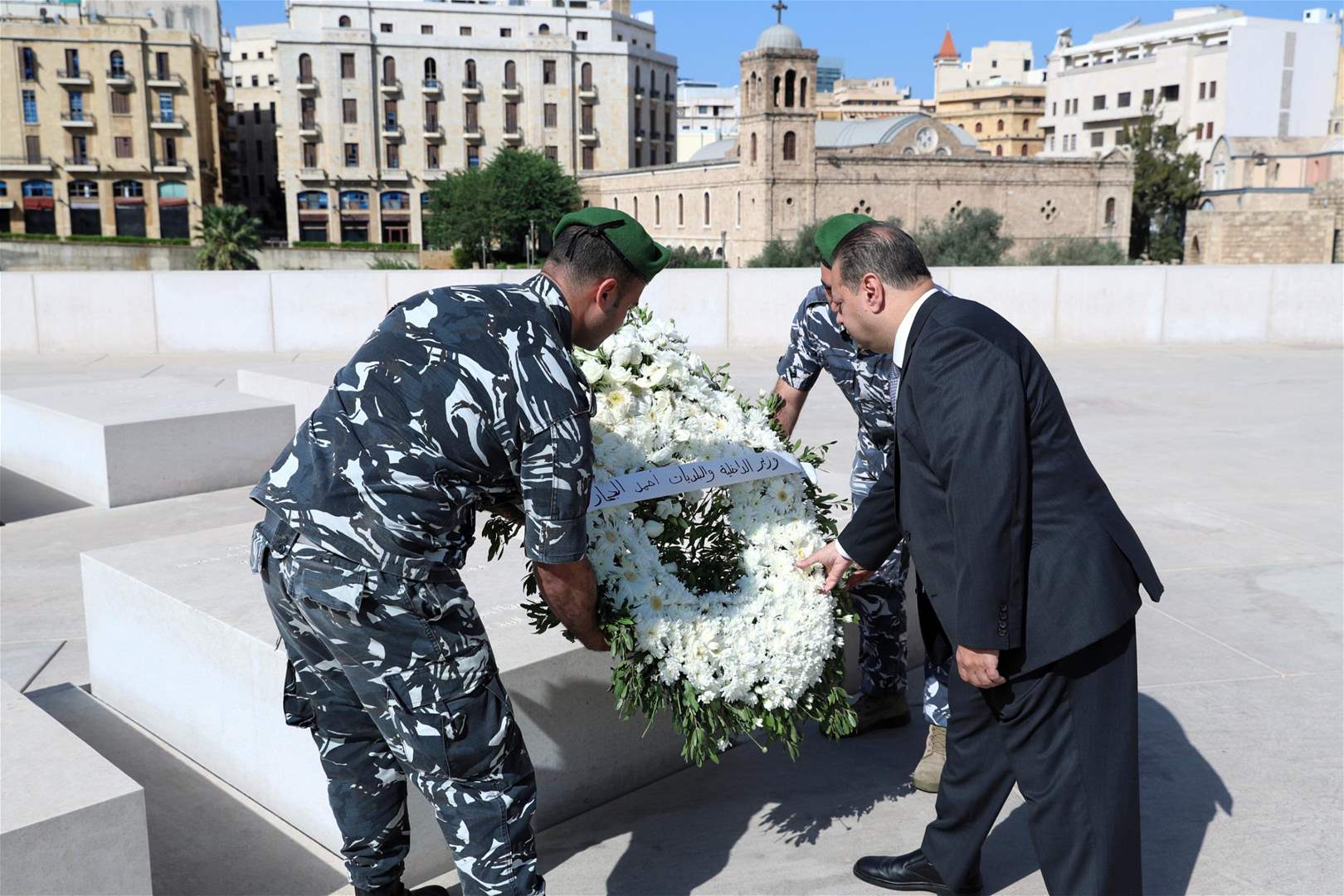 الحجار في ذكرى اللواء الشهيد وسام الحسن: عهدنا أن نبقى أوفياء لدماء شهداء الوطن