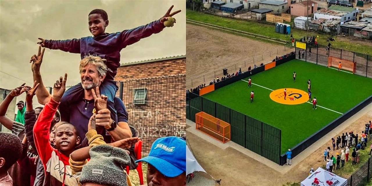 فان دير سار يفتتح ملاعب كرويف في جنوب أفريقيا 