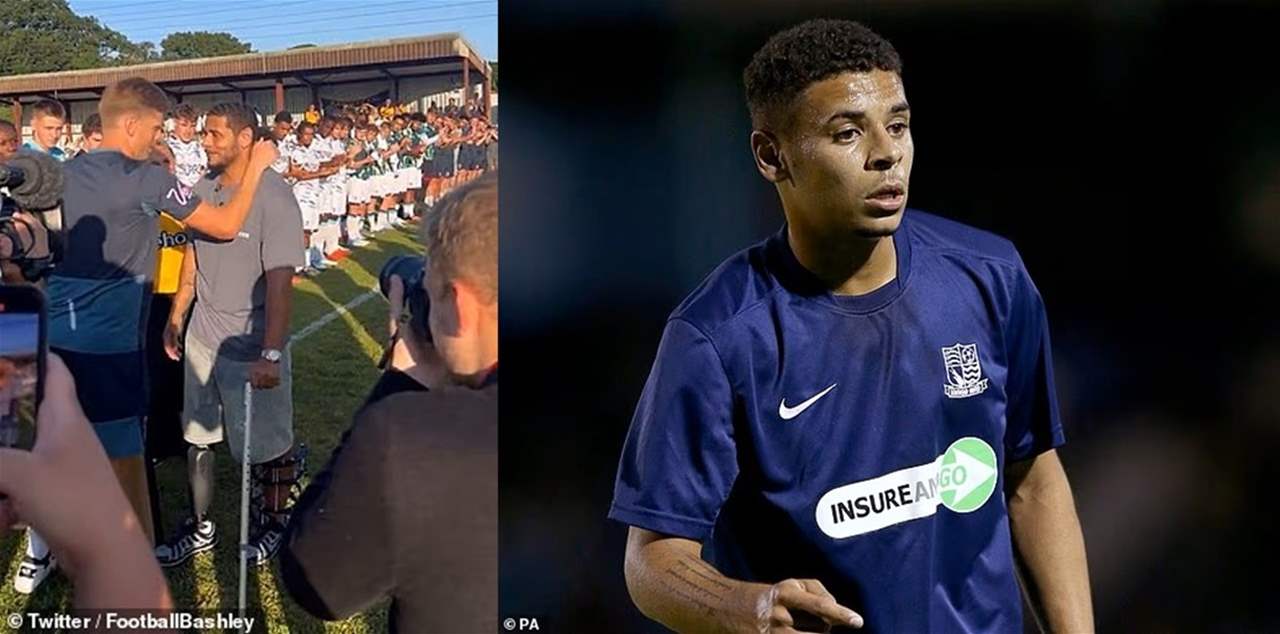 من لاعب طموح إلى مواجهة الحياة بقدم واحدة