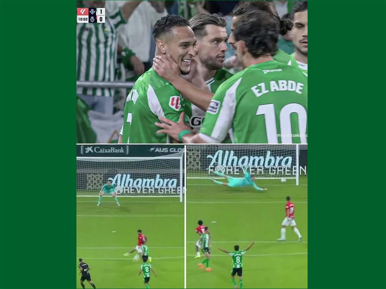 فيديو - البرازيلي أنتوني يُسجّل هدفاً رائعاً لريال بيتيس