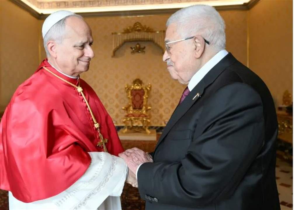 عباس في روما.. ولقاء جمعه مع البابا 