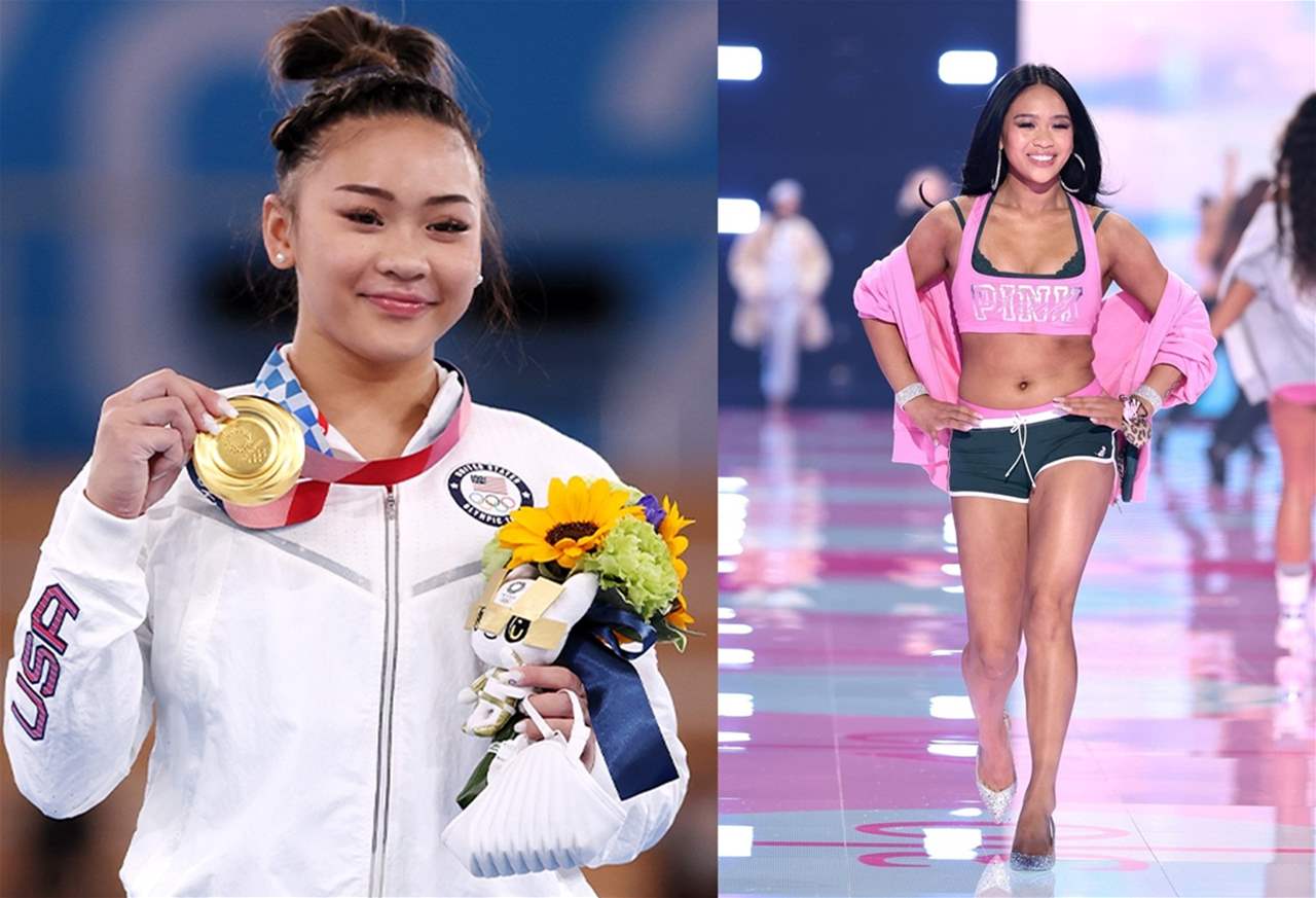 نجمة ذهبية من الاولمبياد الى عرض الأزياء