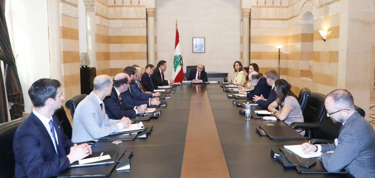 الرئيس سلام أمام وفد الخزانة الأميركية: ملتزمون الإصلاح