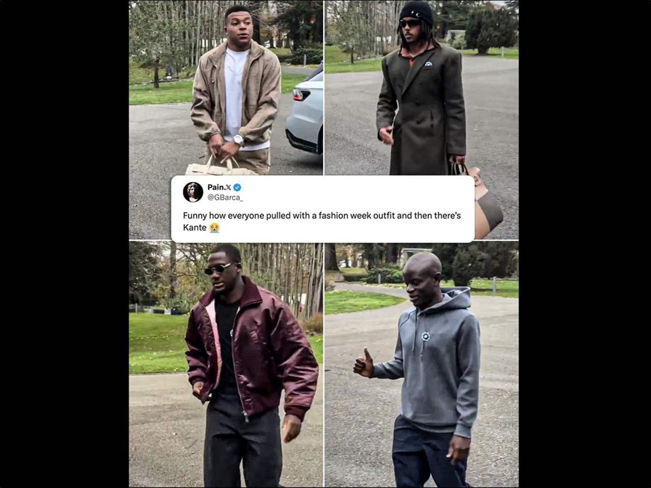 فيديو - منتخب فرنسا بين أزياء كوندي الصارخة وبساطة كانتي