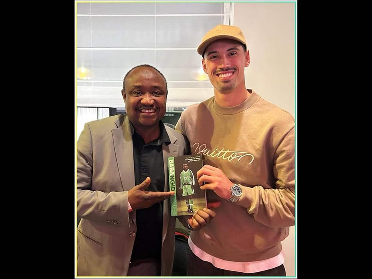 أخيراً .. تيجاني ريندرس يلتقي بمن حمل اسمه