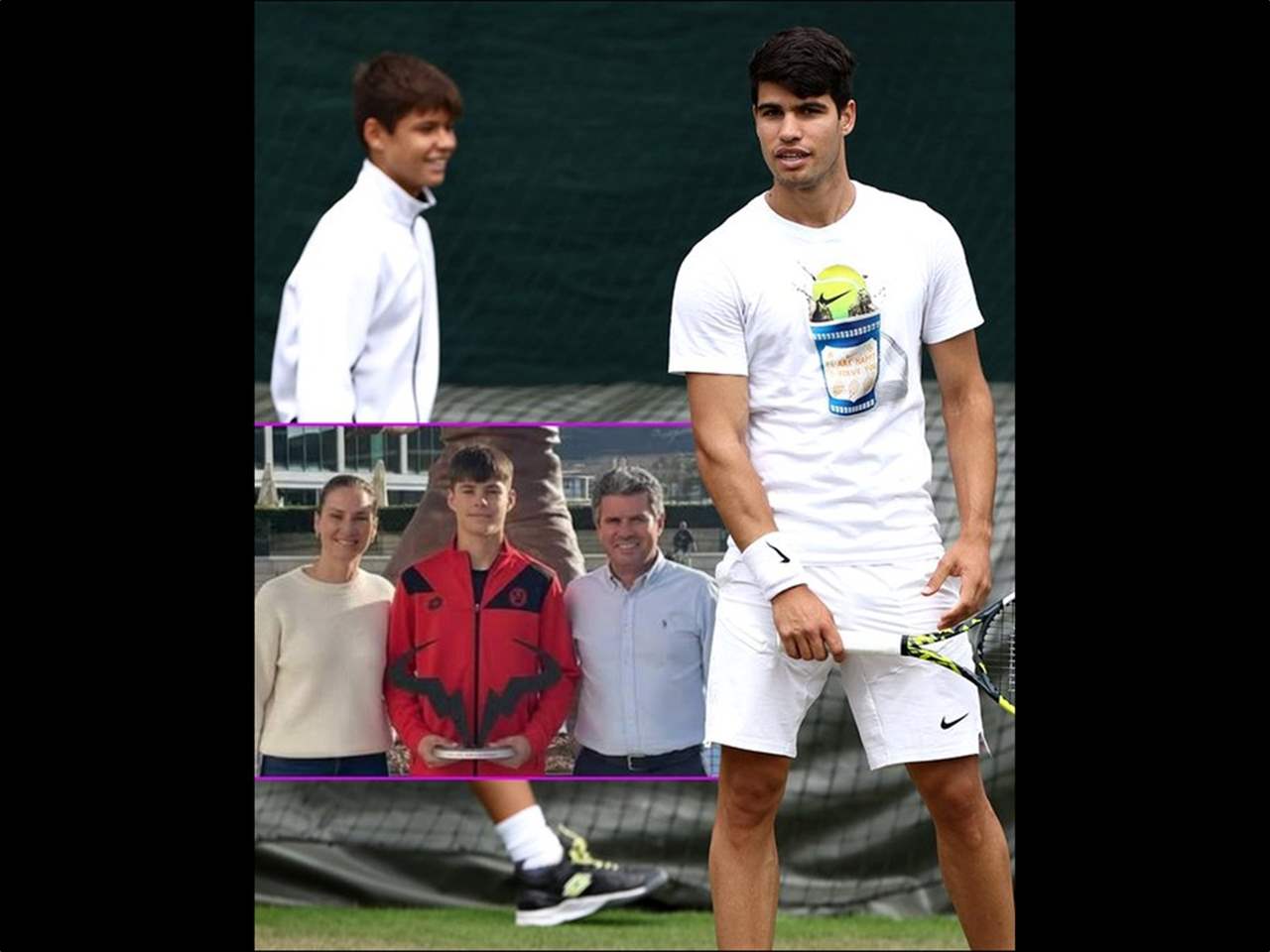 جيمي يسير على خطى شقيقه كارلوس ألكاراز